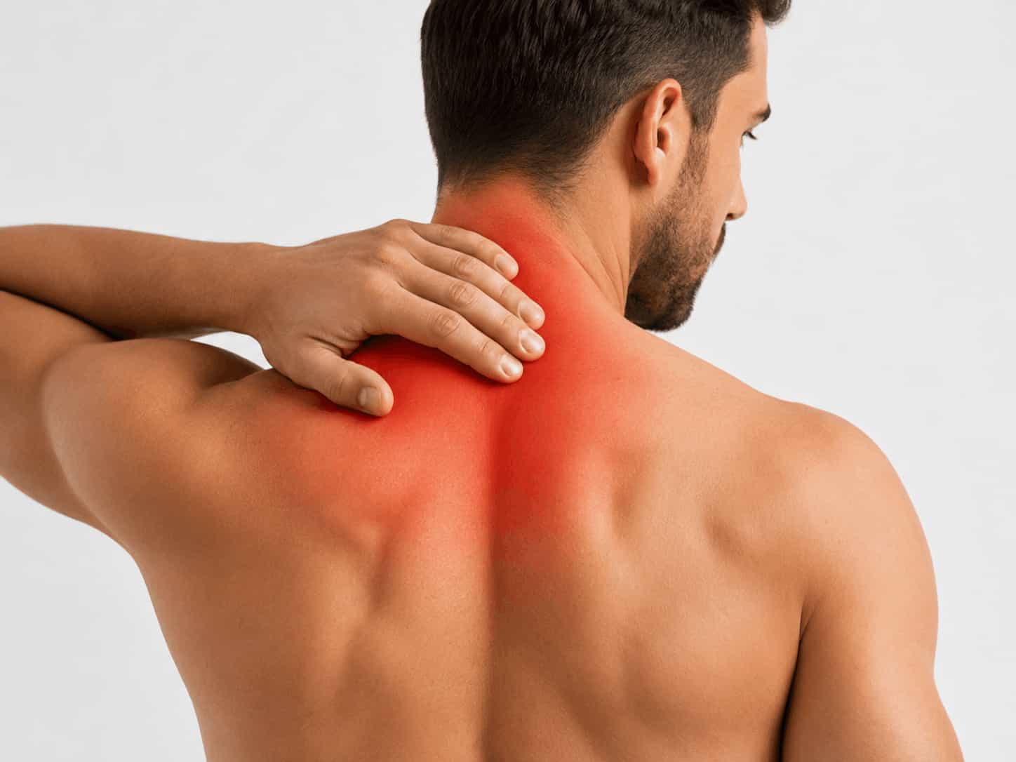 Aligna customer wearing the posture corrector